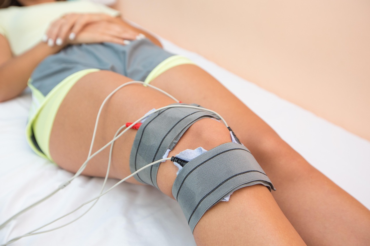 physiotherapy — treatment — legs — knees — pressure — equipment — hospital — clinic — analysis — cure — Physiotherapy Clinic